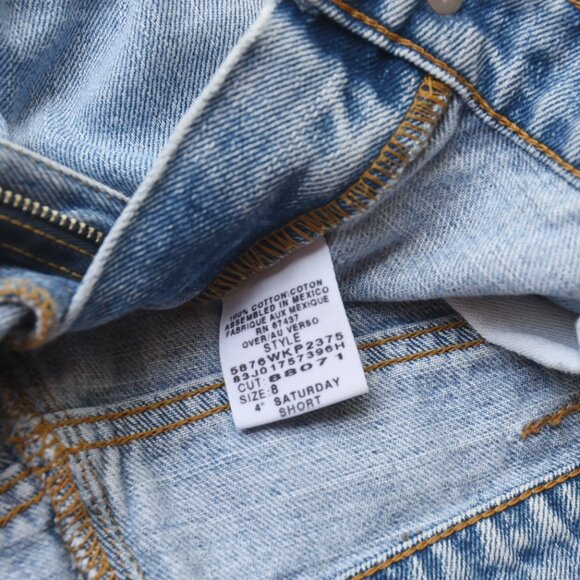 Ralph Lauren Polo Jeans Co Vintage 4" Saturday Short Size 8 - Picture 5 of 6